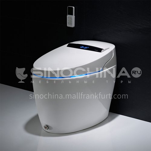 Intelligent toilet integrated automatic household remote control without water tank 8002